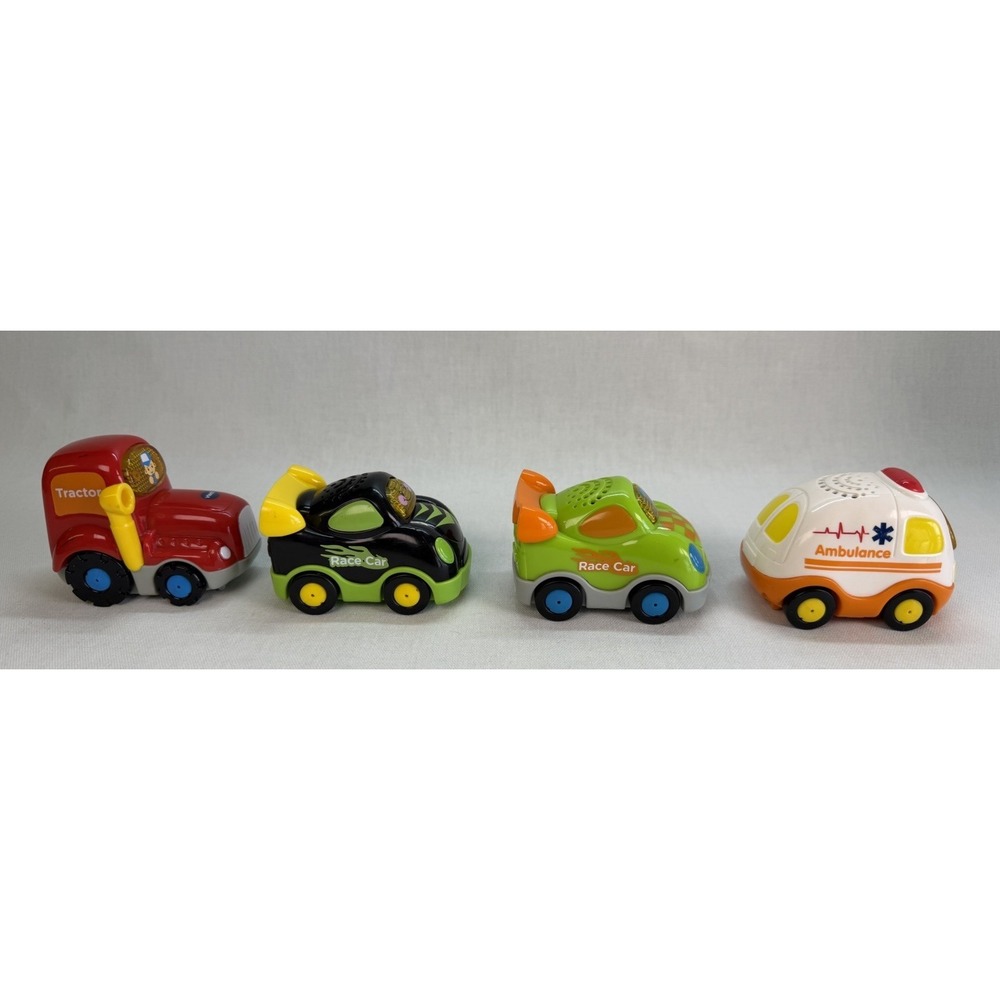 Lot Of 19 Vtech Go Go Smart Wheels Interactive Vehicles Tested & Working Sound - Picture 13 of 14